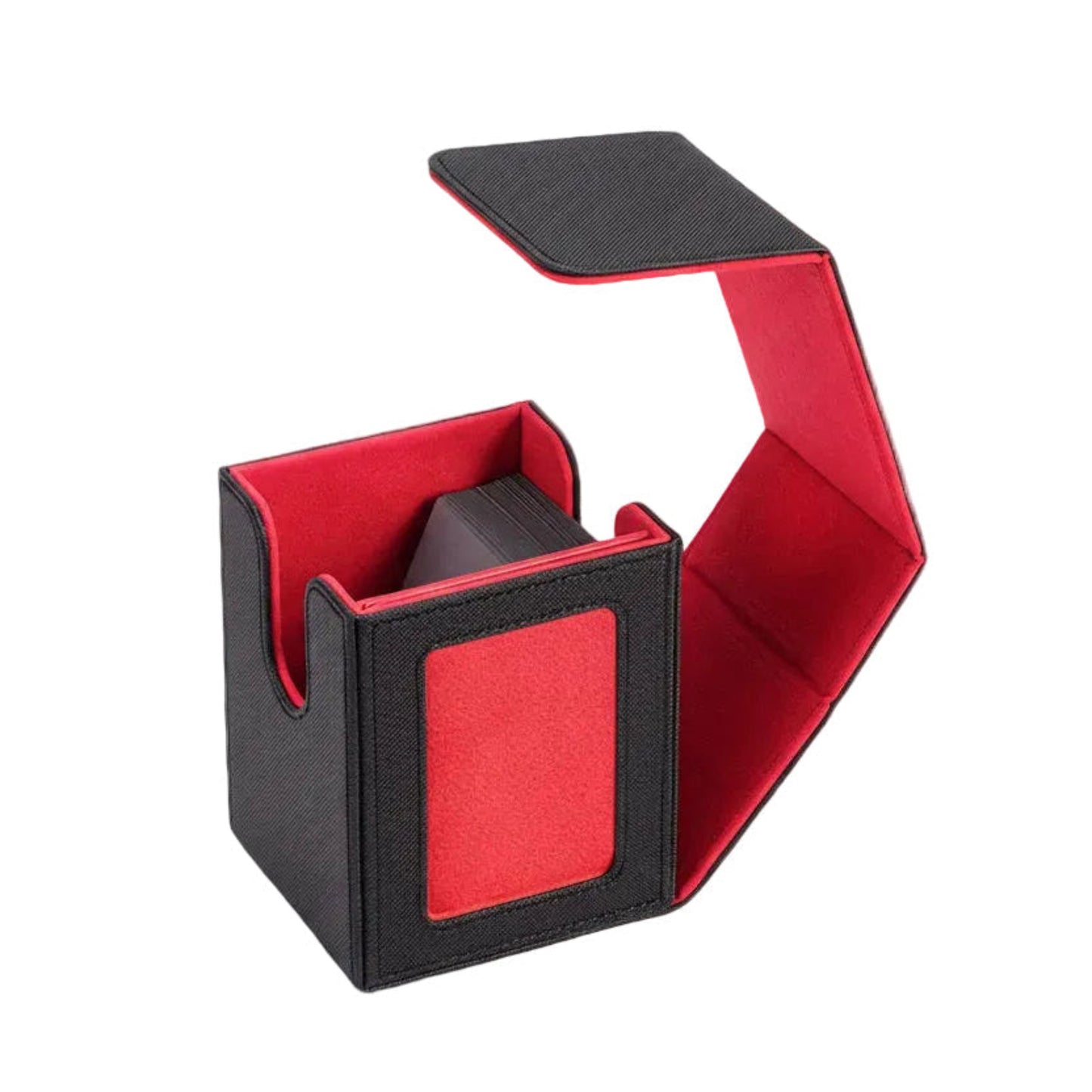 Deckbox mit Showcase-Fenster - erhältlich in 7 Farben