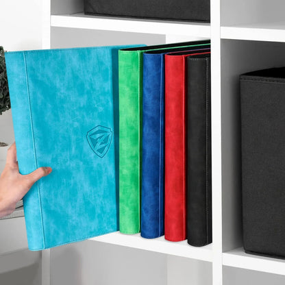 Card Binder mit 6 Taschen Desing - hell blau